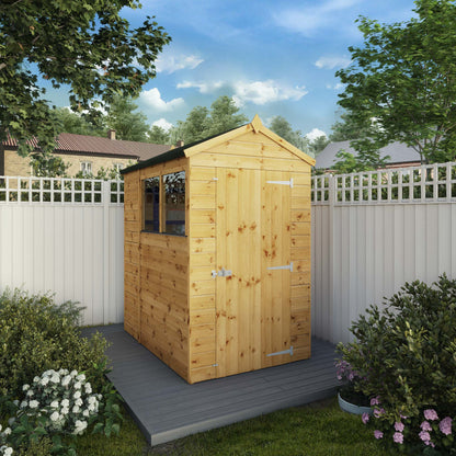 Mercia 6 x 4 Modular Shiplap Apex Shed