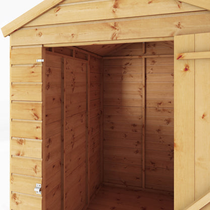 Mercia 6 x 4 Modular Shiplap Apex - Windowless Shed