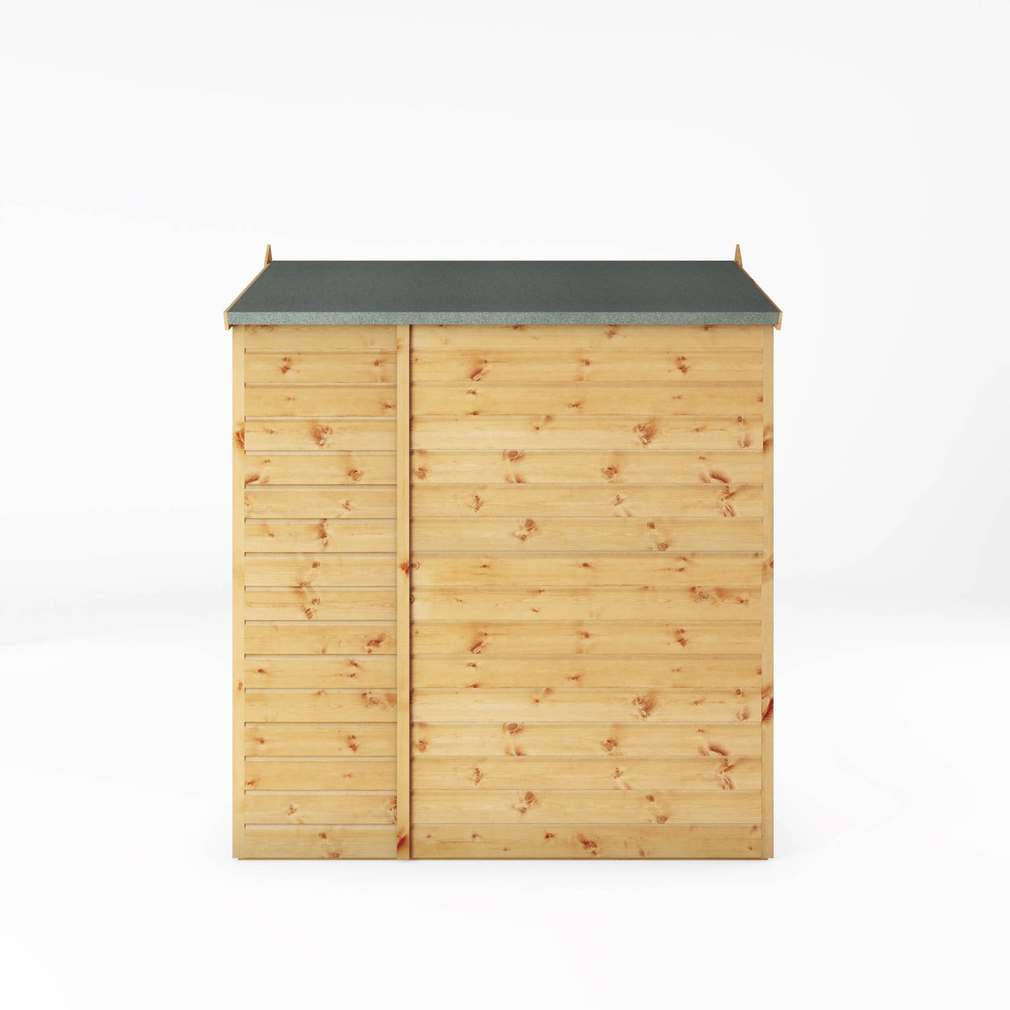 Mercia 6 x 4 Modular Shiplap Apex - Windowless Shed