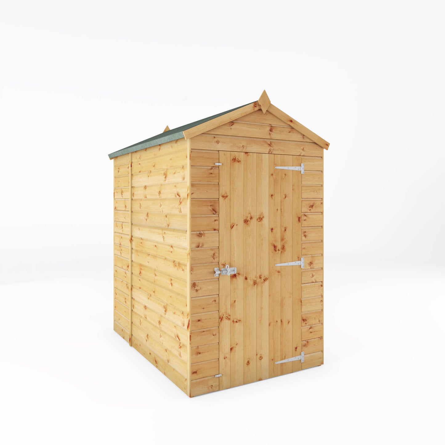 Mercia 6 x 4 Modular Shiplap Apex - Windowless Shed