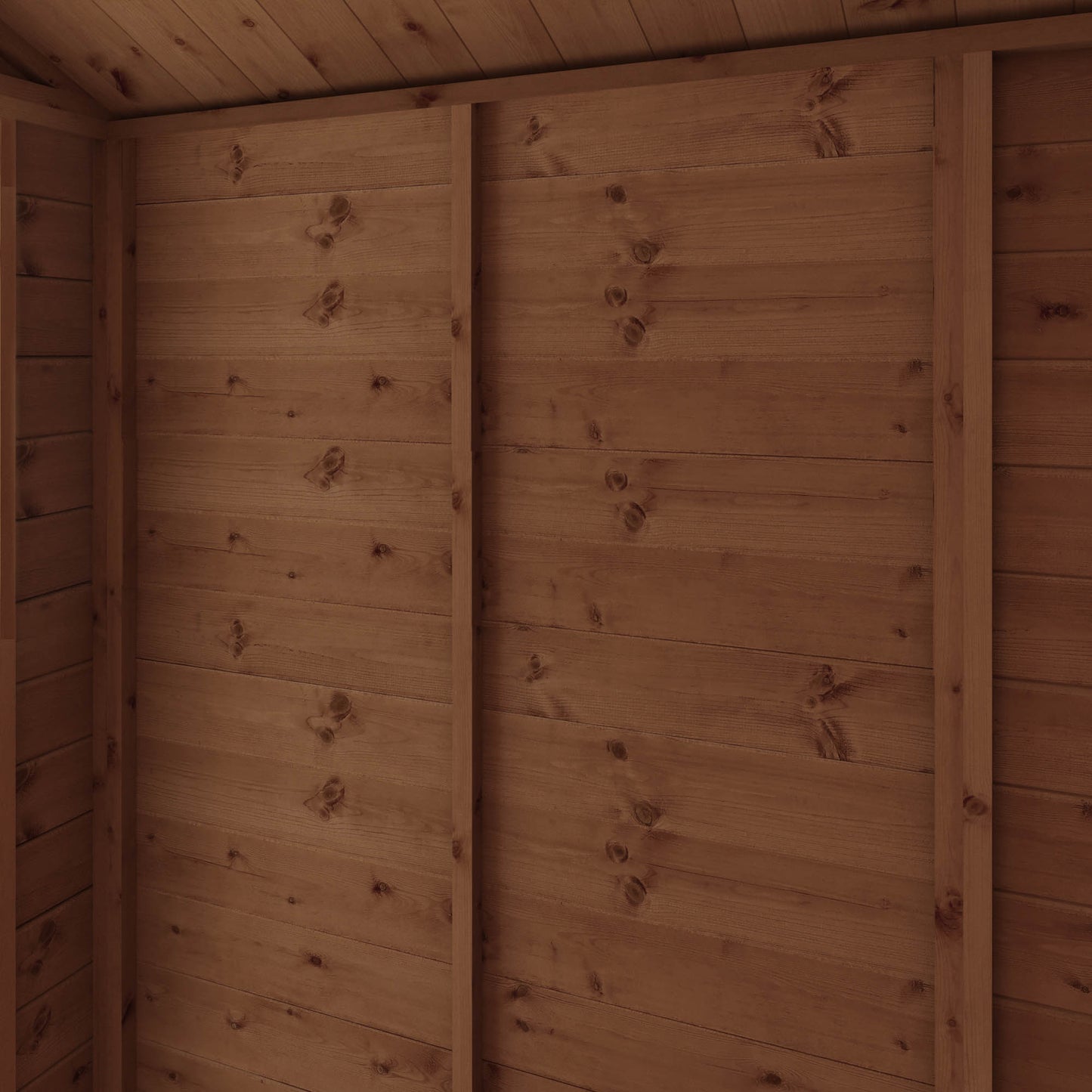 Mercia 7 x 5 Modular Shiplap Apex - Windowless Shed