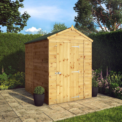 Mercia 7 x 5 Modular Shiplap Apex - Windowless Shed