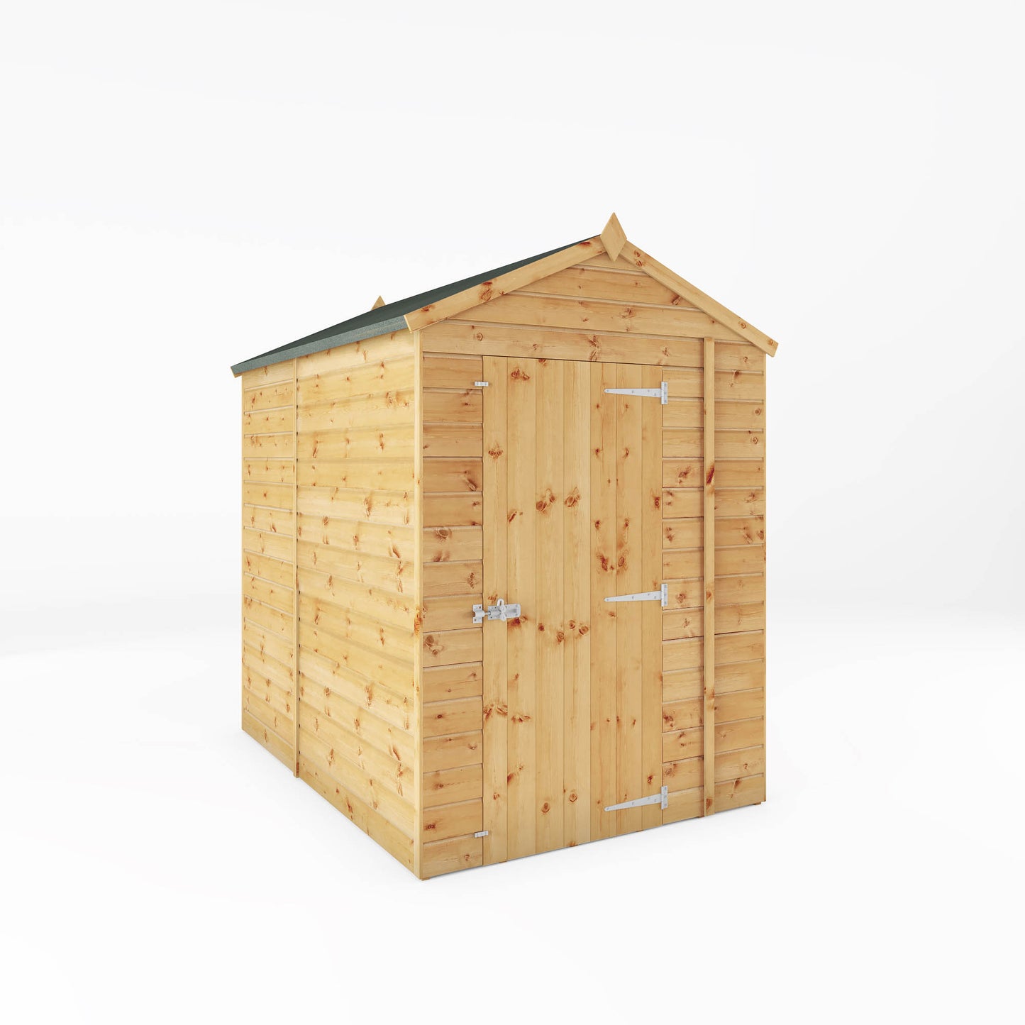 Mercia 7 x 5 Modular Shiplap Apex - Windowless Shed