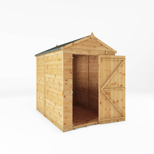 Mercia 7 x 5 Modular Shiplap Apex - Windowless Shed