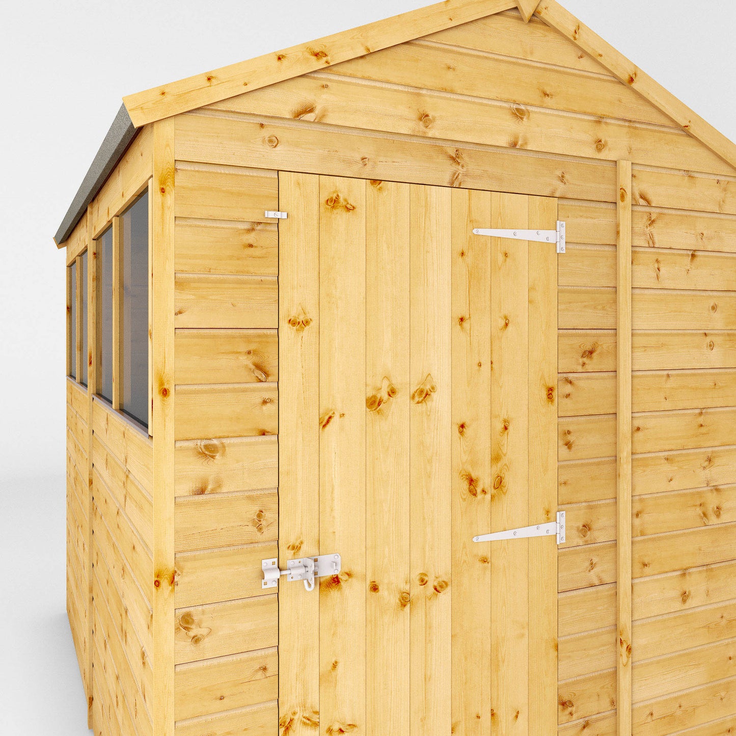 Mercia 8 x 6 Modular Shiplap Apex Shed