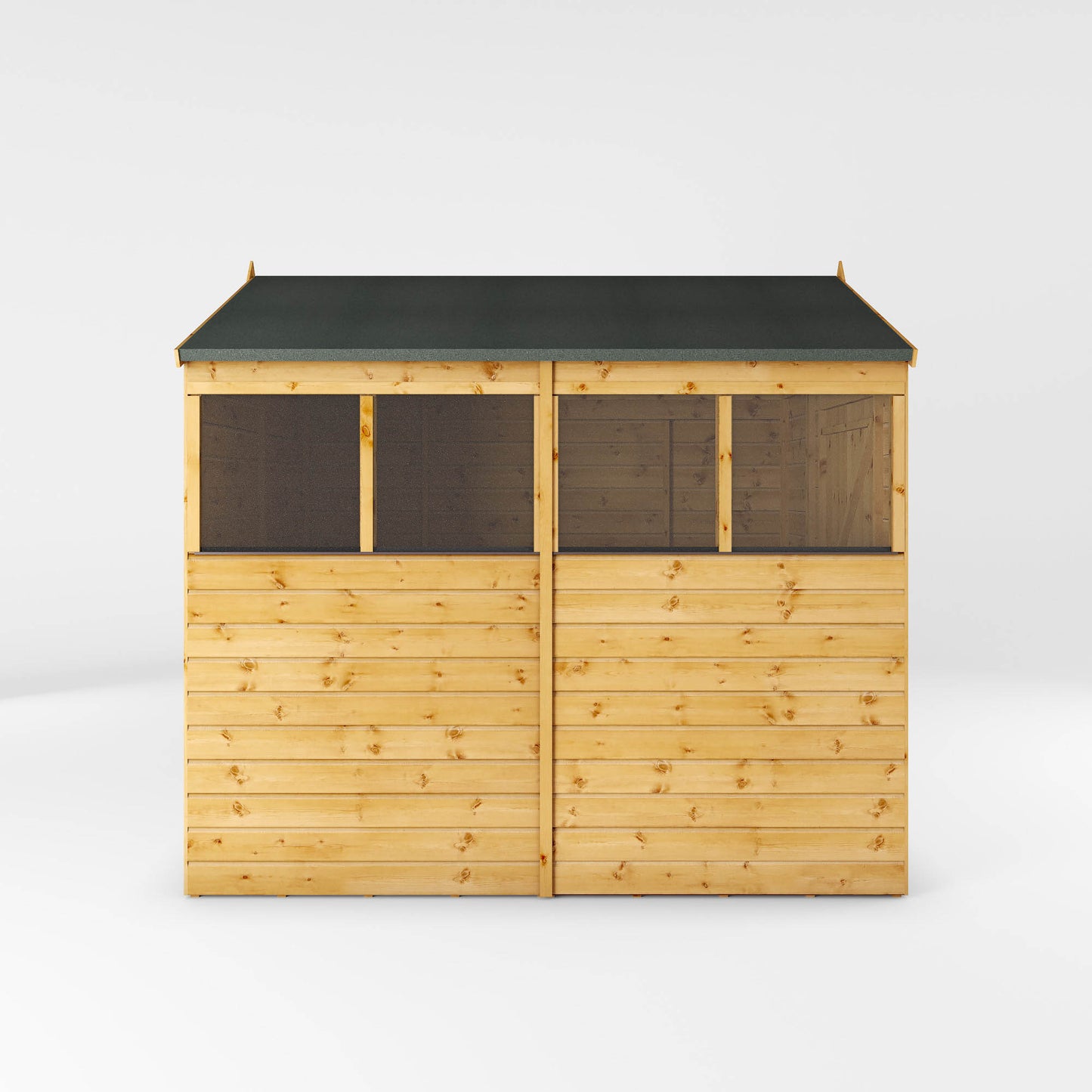 Mercia 8 x 6 Modular Shiplap Apex Shed