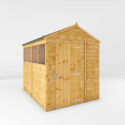 Mercia 8 x 6 Modular Shiplap Apex Shed