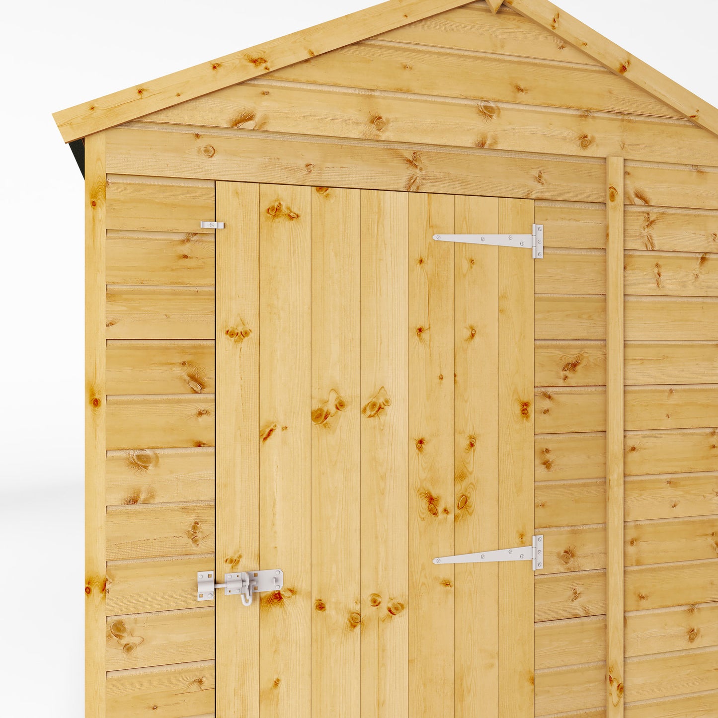 Mercia 8 x 6 Modular Shiplap Apex - Windowless Shed