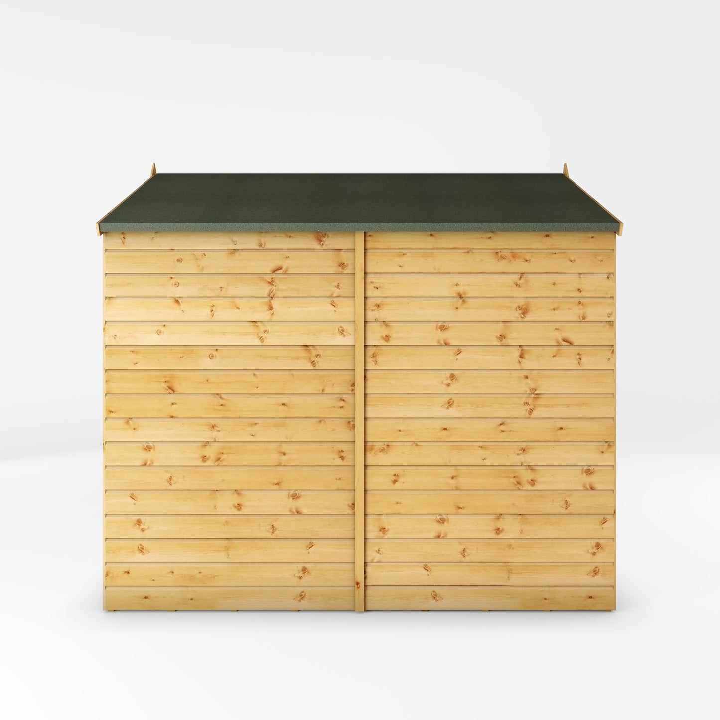 Mercia 8 x 6 Modular Shiplap Apex - Windowless Shed