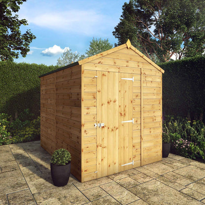 Mercia 8 x 6 Modular Shiplap Apex - Windowless Shed