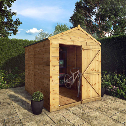 Mercia 8 x 6 Modular Shiplap Apex - Windowless Shed