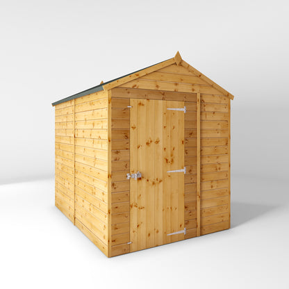 Mercia 8 x 6 Modular Shiplap Apex - Windowless Shed