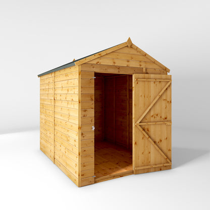 Mercia 8 x 6 Modular Shiplap Apex - Windowless Shed