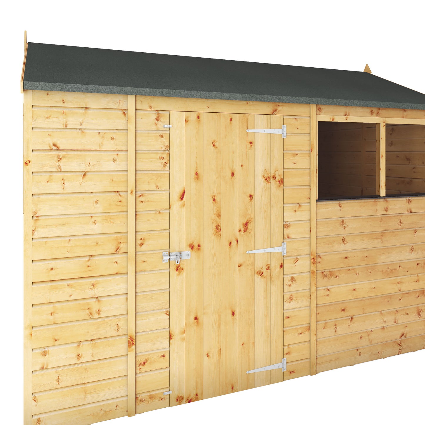 Mercia 10 x 6 Modular Shiplap Apex Shed