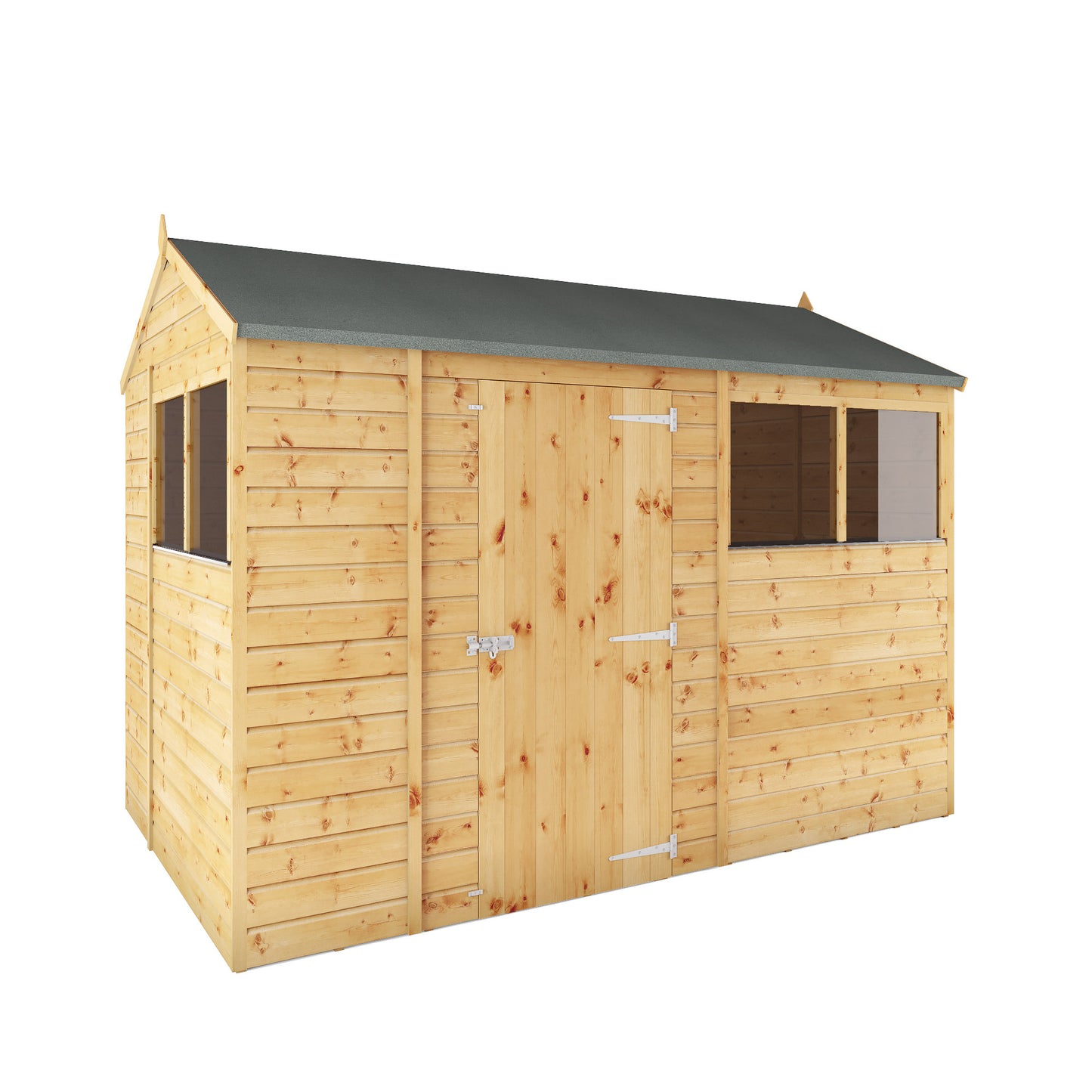 Mercia 10 x 6 Modular Shiplap Apex Shed