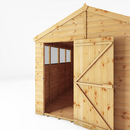 Mercia 10 x 8 Modular Shiplap Apex Shed