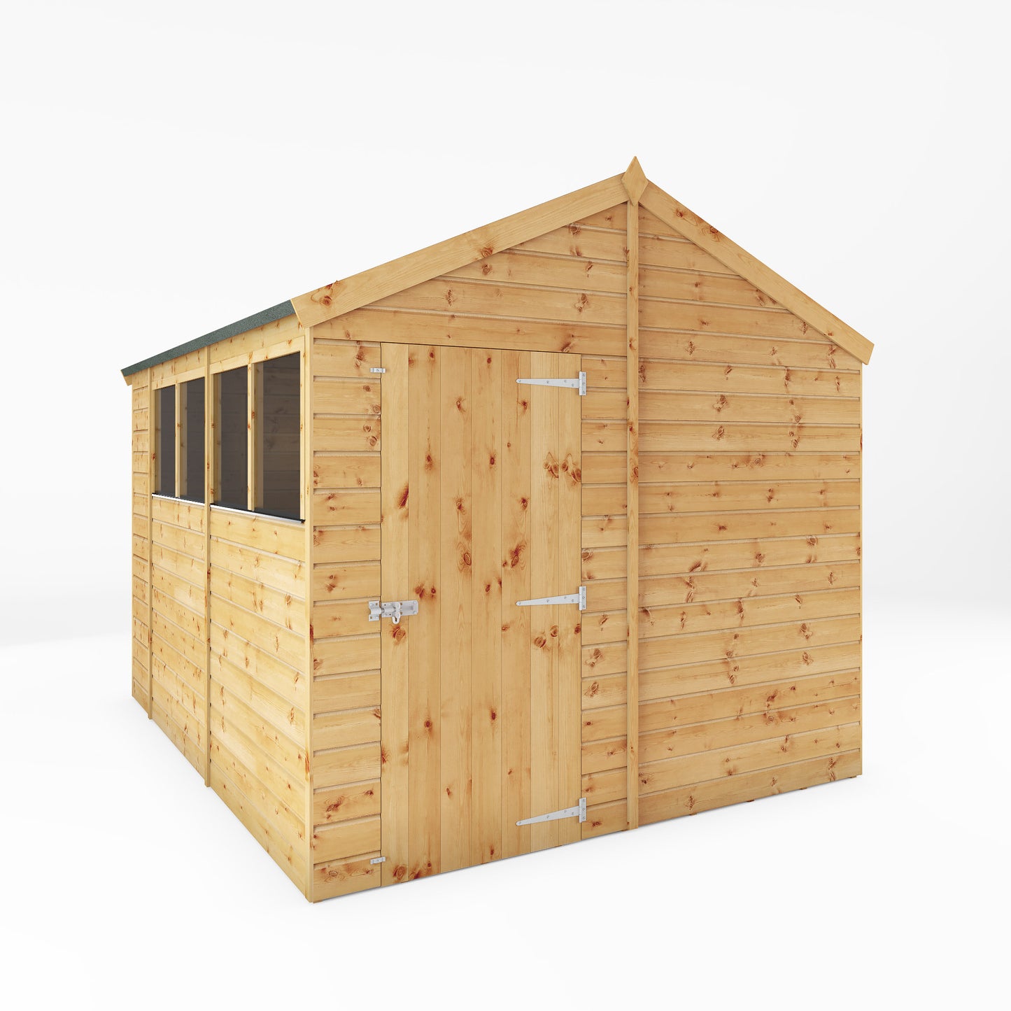 Mercia 10 x 8 Modular Shiplap Apex Shed