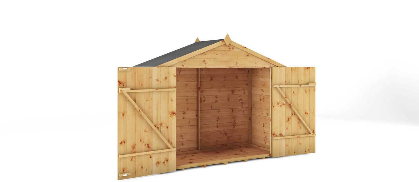 Mercia 3 x 7 Shiplap Apex Bikestore