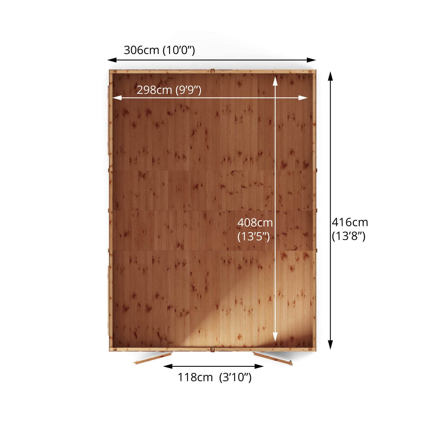 Mercia 14 x 10 Premium Shiplap Apex Workshop Shed