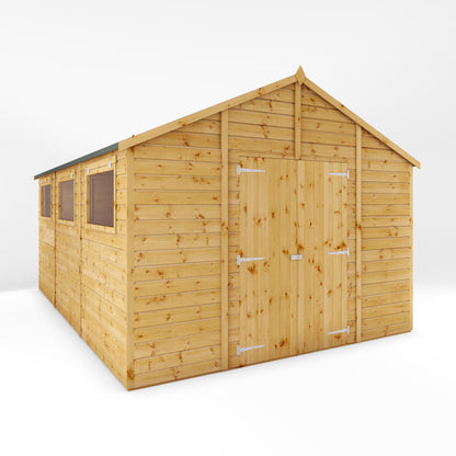 Mercia 15 x 10 Premium Shiplap Apex Workshop Shed