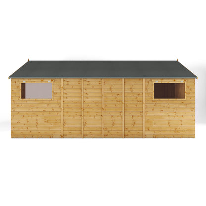 Mercia 18 x 10 Premium Shiplap Apex Workshop Shed