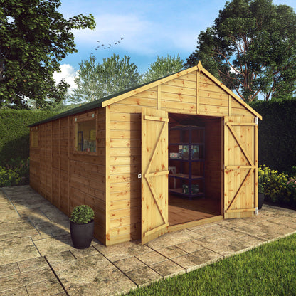 Mercia 18 x 10 Premium Shiplap Apex Workshop Shed