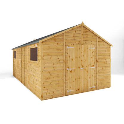 Mercia 18 x 10 Premium Shiplap Apex Workshop Shed