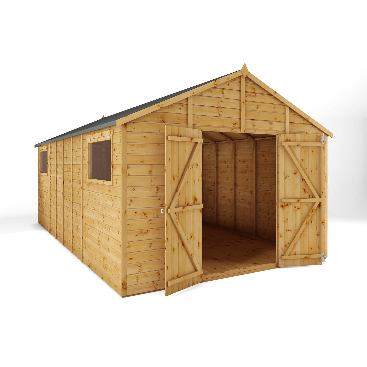 Mercia 18 x 10 Premium Shiplap Apex Workshop Shed