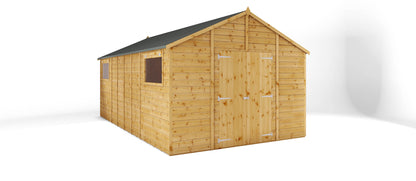 Mercia 18 x 10 Premium Shiplap Apex Workshop Shed