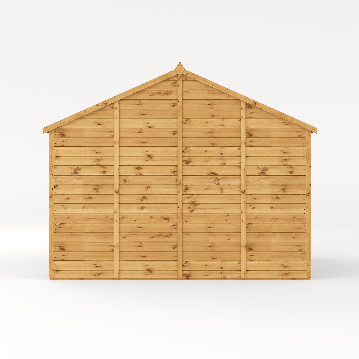 Mercia 12 x 10 Premium Shiplap Reverse Apex Workshop Shed