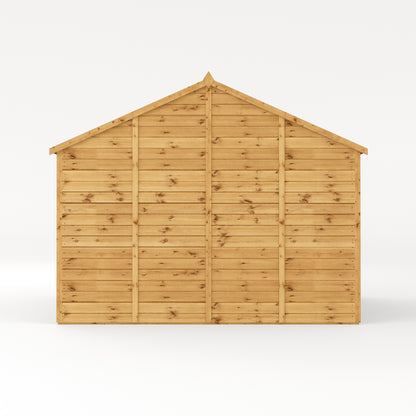 Mercia 12 x 10 Premium Shiplap Reverse Apex Workshop Shed