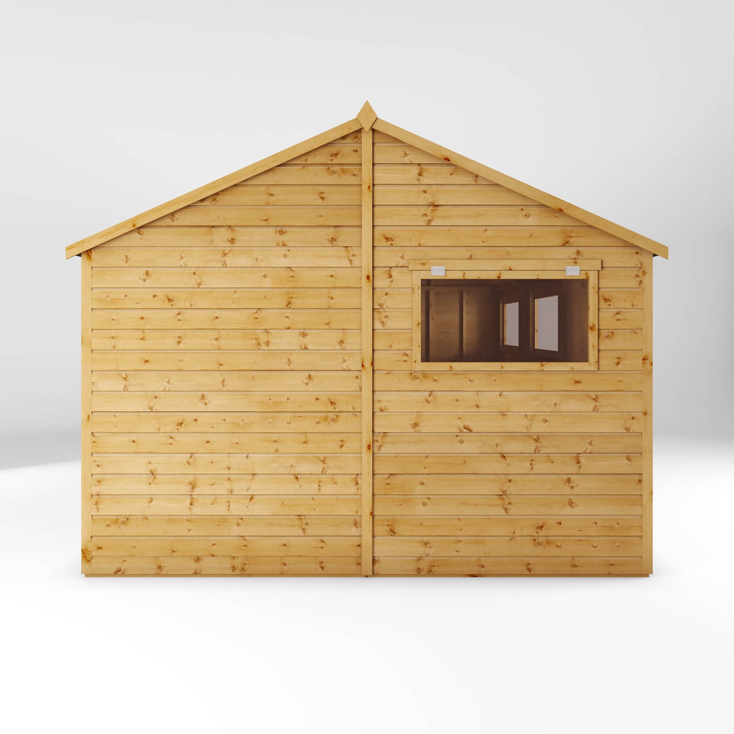 Mercia 15 x 10 Premium Shiplap Reverse Apex Workshop Shed