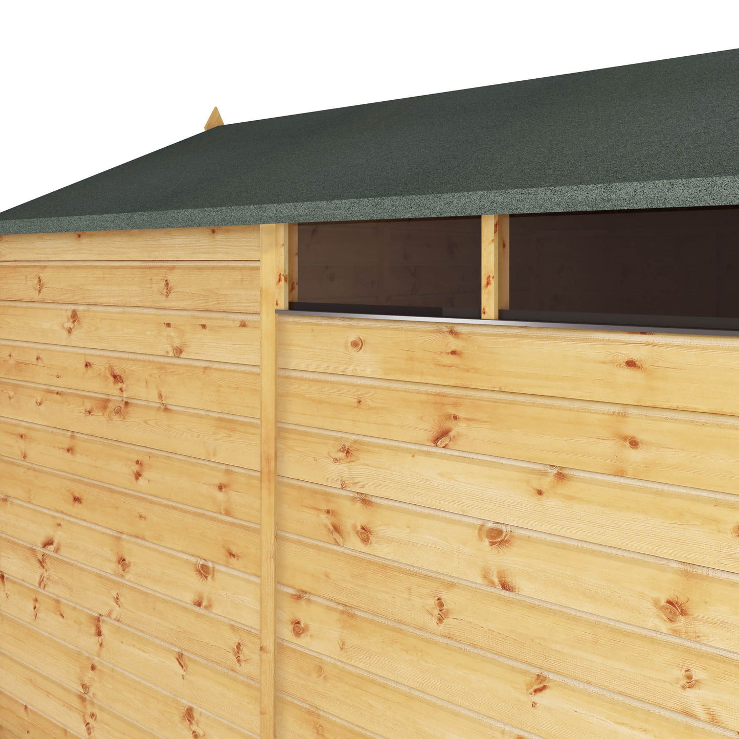 Mercia 8 x 6 Shiplap Security Apex Shed