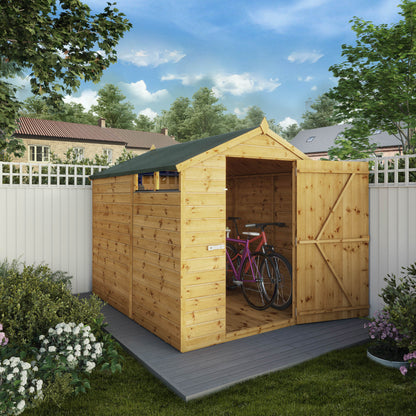 Mercia 8 x 6 Shiplap Security Apex Shed