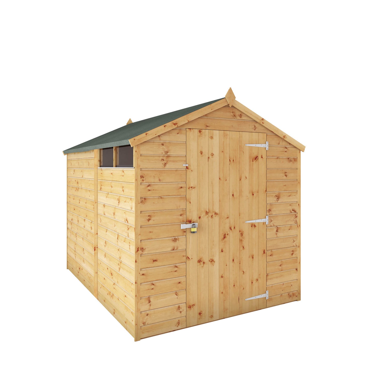 Mercia 8 x 6 Shiplap Security Apex Shed