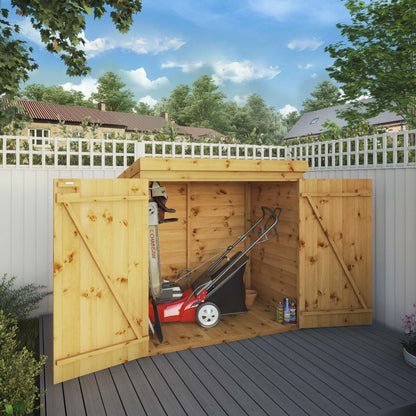 Mercia 3 x 5 Shiplap Pent Mower Store