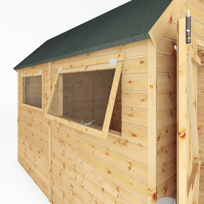 Mercia 10 x 8 Premium Shiplap Dutch Barn Shed