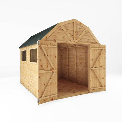 Mercia 10 x 8 Premium Shiplap Dutch Barn Shed