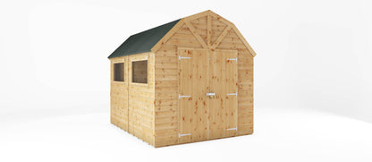 Mercia 10 x 8 Premium Shiplap Dutch Barn Shed