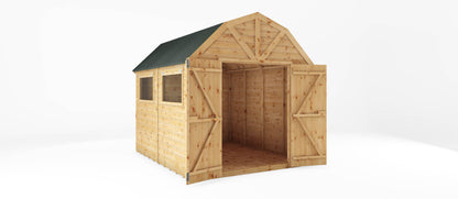 Mercia 10 x 8 Premium Shiplap Dutch Barn Shed