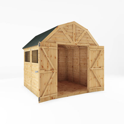 Mercia 8 x 8 Premium Shiplap Dutch Barn Shed