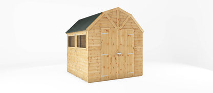 Mercia 8 x 8 Premium Shiplap Dutch Barn Shed