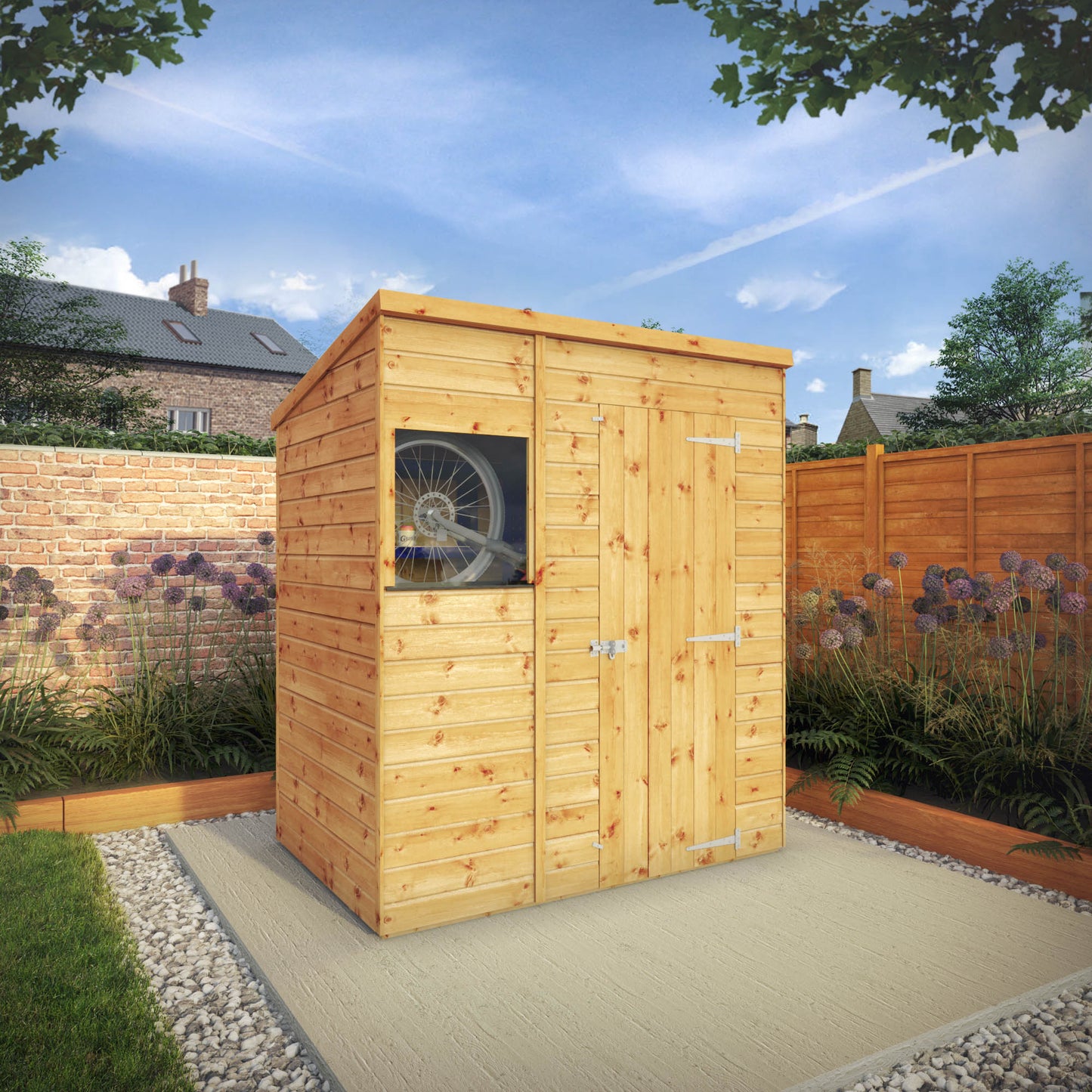 Mercia 6 x 4 Shiplap Pent Shed