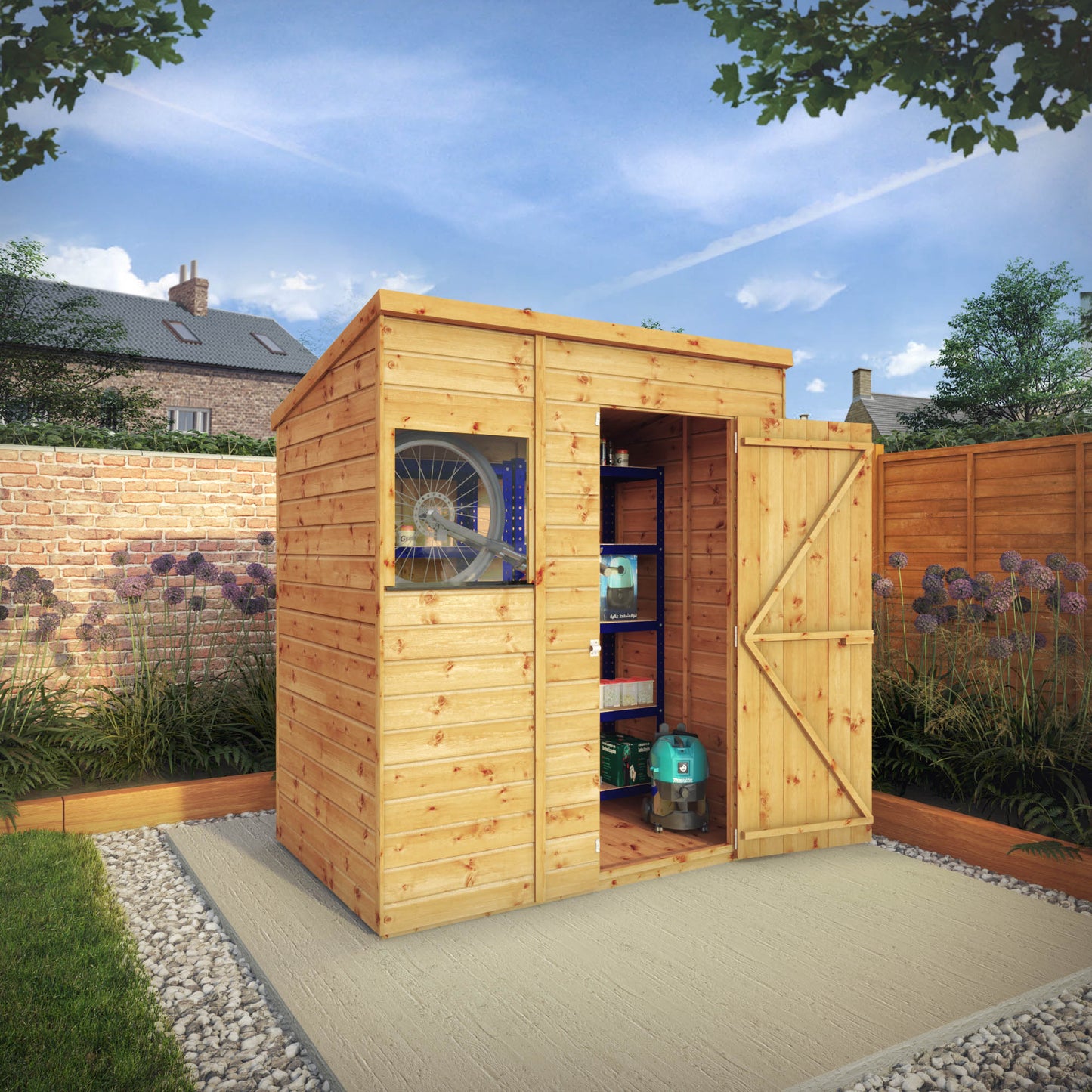 Mercia 6 x 4 Shiplap Pent Shed