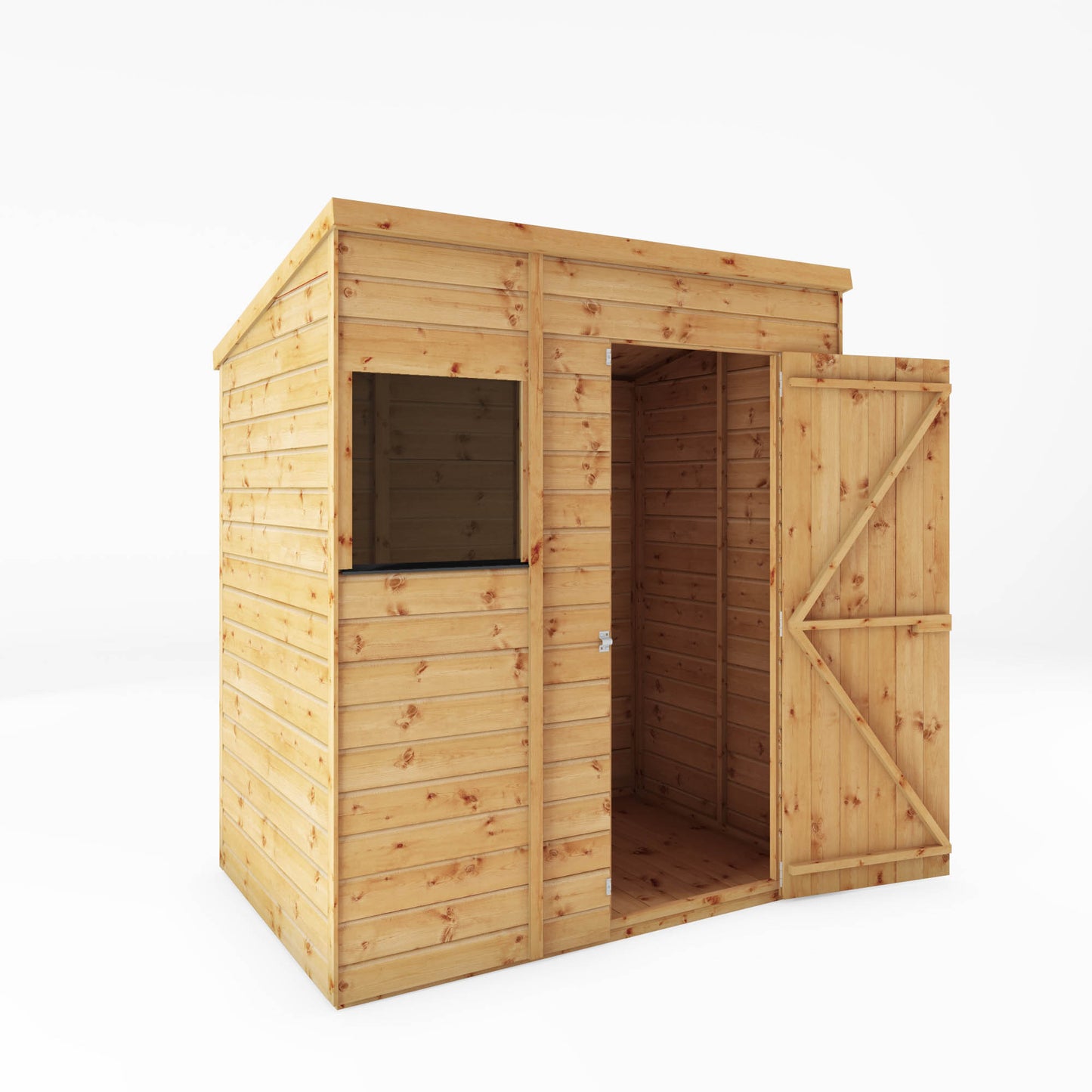 Mercia 6 x 4 Shiplap Pent Shed