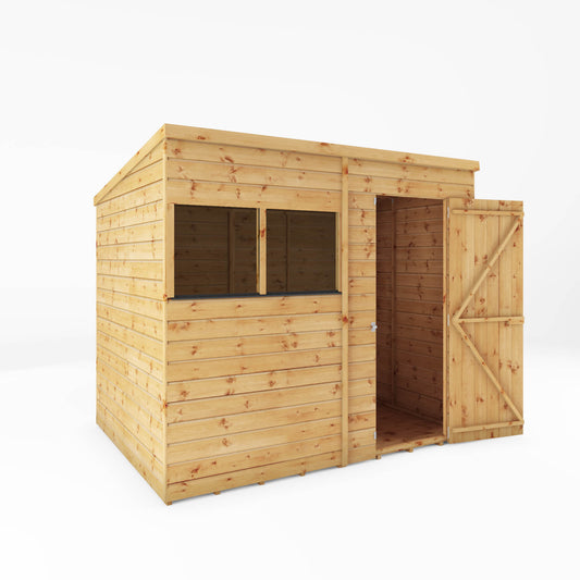 Mercia 8 x 6 Shiplap Pent Shed