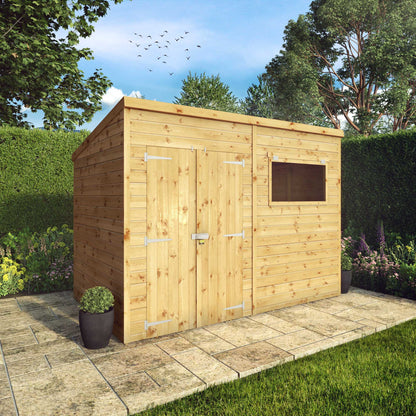 Mercia 10 x 6 Premium Shiplap Pent Shed