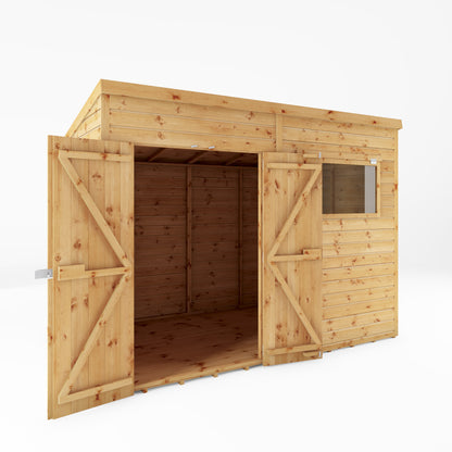 Mercia 10 x 6 Premium Shiplap Pent Shed