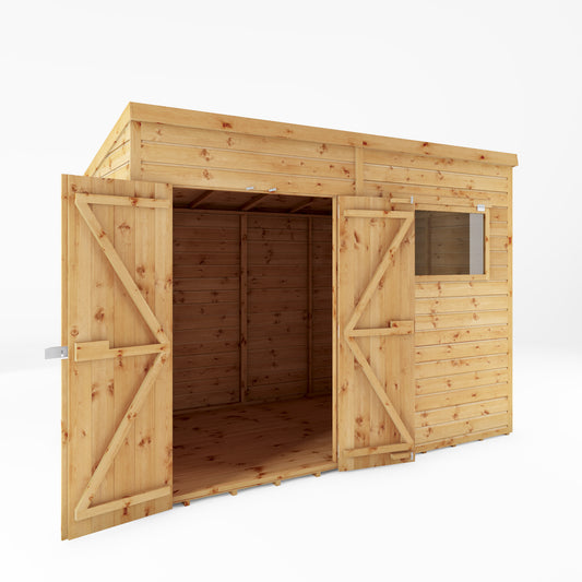 Mercia 10 x 6 Premium Shiplap Pent Shed