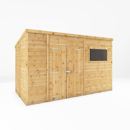 Mercia 12 x 8 Premium Shiplap Pent Shed